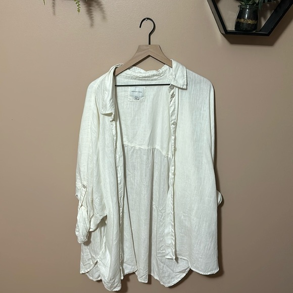 American Eagle Outfitters Tops - American Eagle Oversized Button Down Size XL
